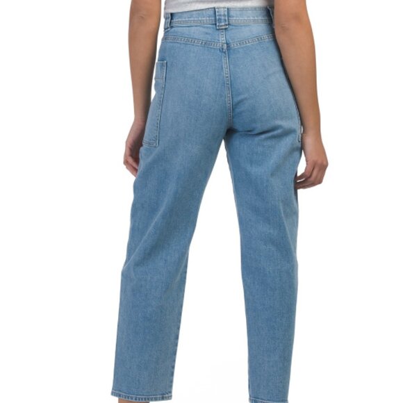 NEW JOE'S The Pheobe Patch Pocket Barrel Leg Jeans blue for women 252 - Picture 11 of 11